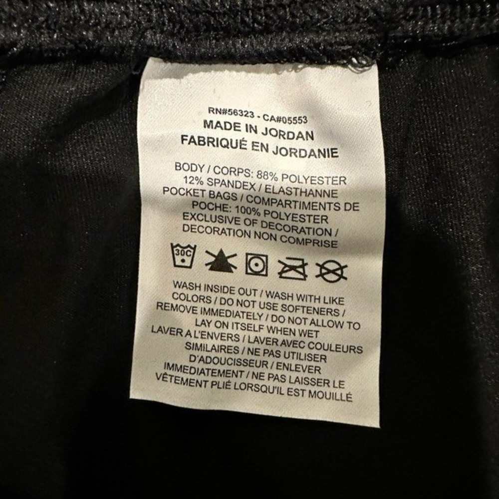 Nike SMU Mustangs Dri-FIT Pants Black Athletic Track Women Small NWOT AJ3662-010 - Picture 10 of 10